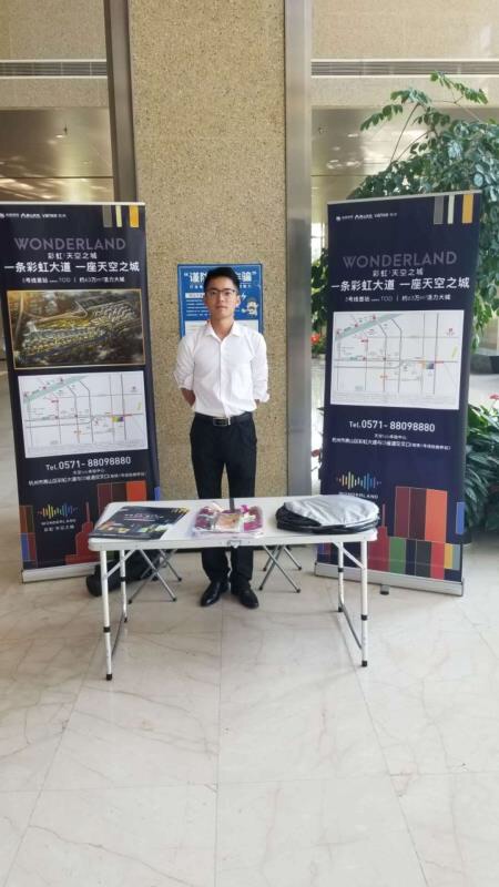 万科地产快闪活动-杭州华荣时代大厦